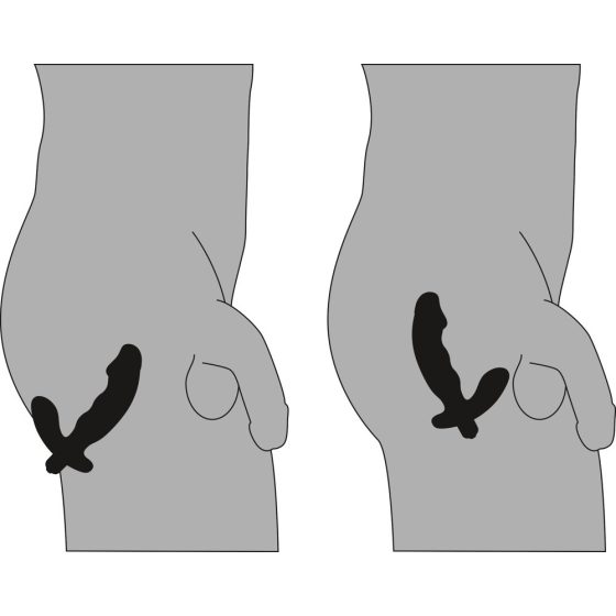 Rebel Prostate - vibrátor na prostatu (černý)