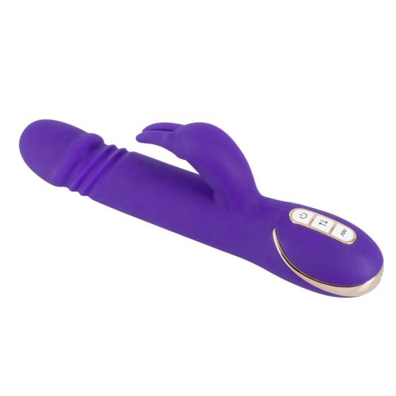 Vibe Couture Rabbit Skater – vibrátor s ramenom na klitoris (fialový)