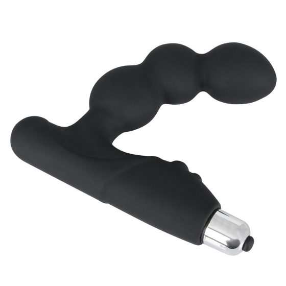 Rebel Bead-shaped - vibrátor na prostatu (černý)