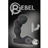 Rebel - vibrátor na prostatu s kuličkami - černý