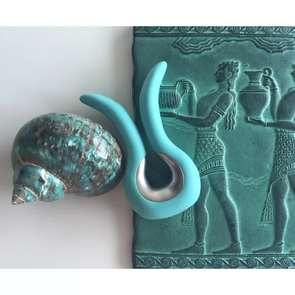 G-vibe Mini - vibrátor na G-bod - silikonový - USB nabíjení - mátový