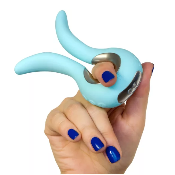 G-vibe Mini - vibrátor na G-bod - silikonový - USB nabíjení - mátový