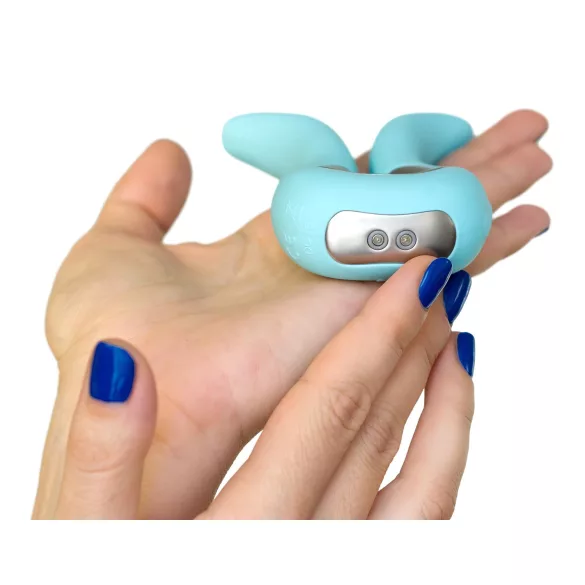 G-vibe Mini - vibrátor na G-bod - silikonový - USB nabíjení - mátový