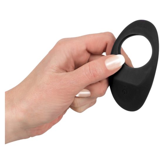 Lust Vibrating Cock Ring- nabíjecí vibrační kroužek na penis (černý)