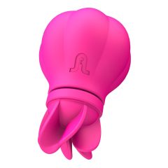   Caress - bezdrátová sada rotačních vibrátorů na klitoris (růžová)