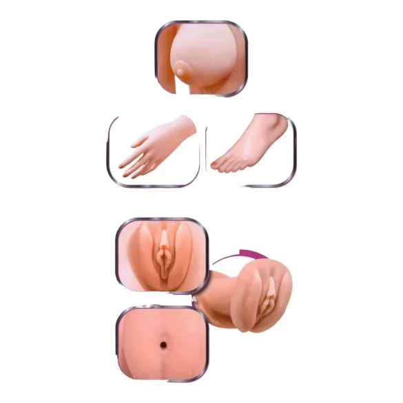 Hot Lucy - realistická nafukovací panna v životní velikosti