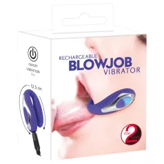   You2Toys - ústní vibrátor - nabíjecí silikonový fialový