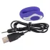 You2Toys - ústní vibrátor - nabíjecí silikonový fialový