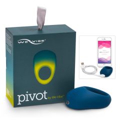   We-Vibe Pivot - nabíjateľný, vibrujúci krúžok na penis (modrý)