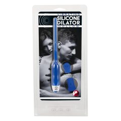   You2Toys Vibrating Silicone Dilator Hollow - dutý silikonový vibrátor močové trubice - modrý (7mm)