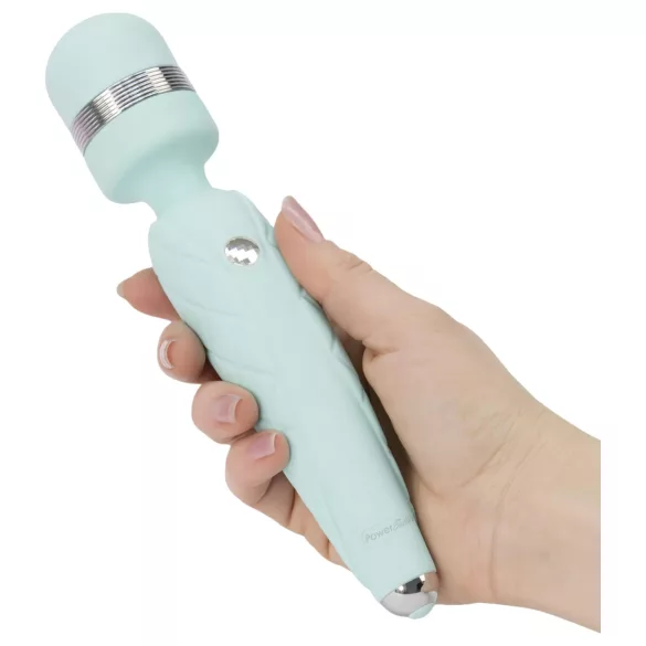 Pillow Talk Cheeky Wand - masážní vibrátor na baterie - tyrkysový