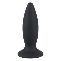   Black Velvet M - nabíjecí anální vibrátor pro středně pokročilé (černý)