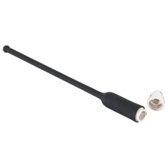   You2Toys - DILATOR - dlouhý silikonový vibrátor na močovou trubici - černý (8 - 11 mm)