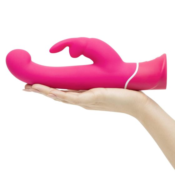 Happyrabbit G-spot - vodotěsný, dobíjecí vibrátor s hůlkou (růžový)