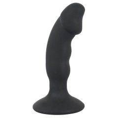   Black Velvet - nabíjecí anální vibrátor ve tvaru penisu (černý)