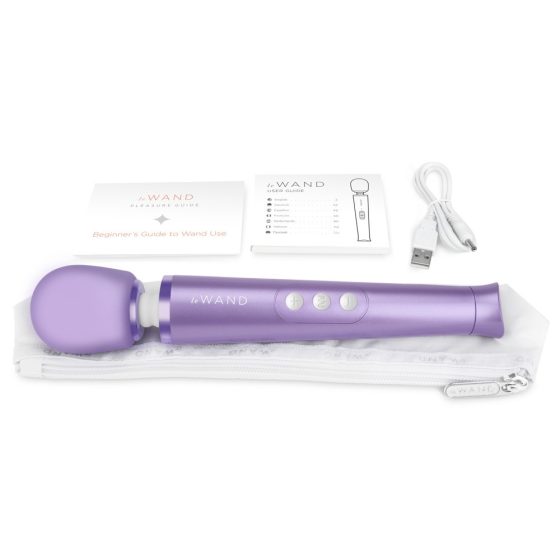 Le Wand Petite - Exclusive Cordless Massage Vibrator (Purple)