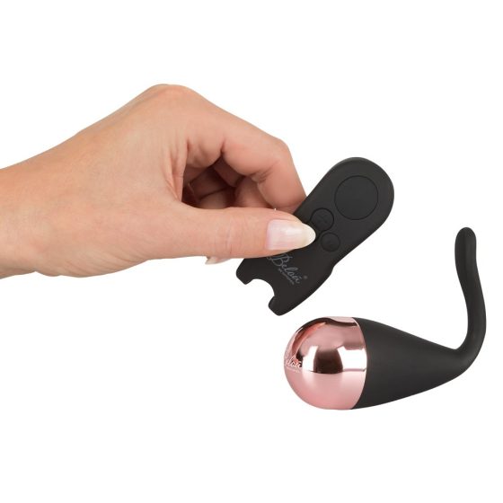 Belou - vibration egg and clitoral vibrator in one (black)