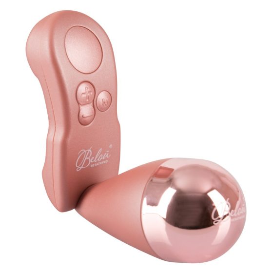 Belou - vibration eggs and clitoris vibrator (rose gold)