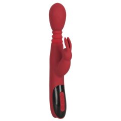   You2Toys - Massager for her - nabíjecí vibrátor na bod G s rotací, ohřevem a posuvem (červený)