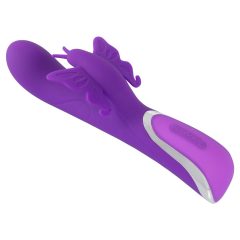   SMILE Rotating Turbo - nabíjecí vibrátor s rotační hlavicí a stimulátorem klitorisu (fialový)