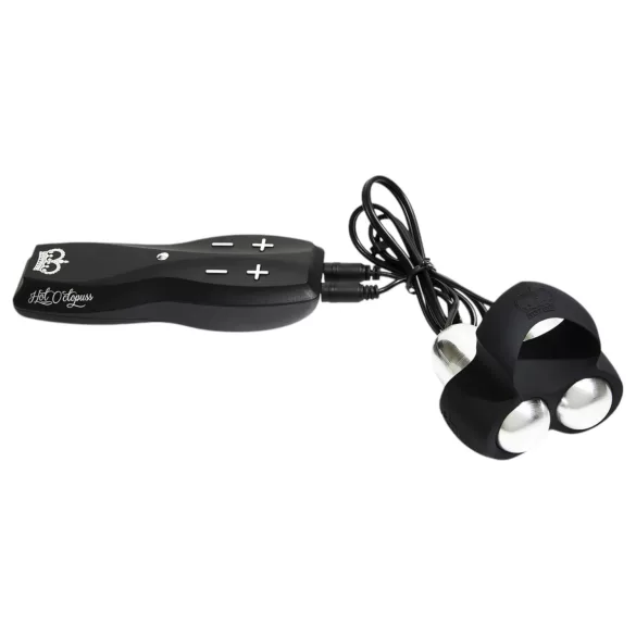 HOT Octopuss JETT - vibrační stimulátor žaludu - 2 motory - černý