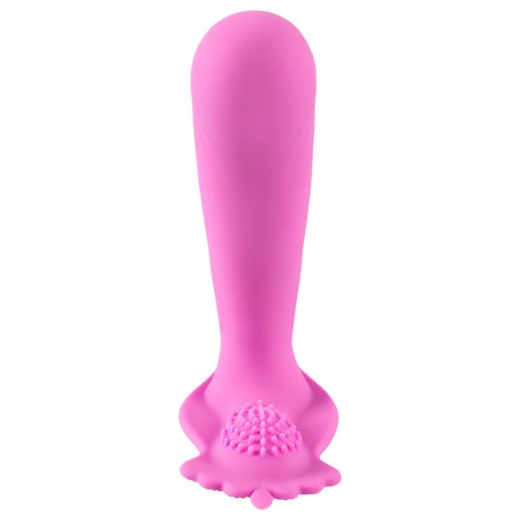 SMILE G-Spot Panty - akumulátorový rádiový vibrátor (růžový)