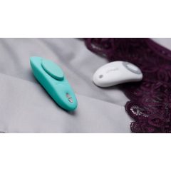   We-Vibe Moxie+ - nabíjecí smart vibrátor na klitoris (tyrkysový)