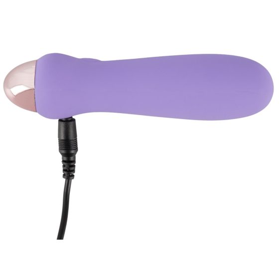 You2Toys Cuties Mini Purple - nabíjecí silikonový tyčový vibrátor (fialový)
