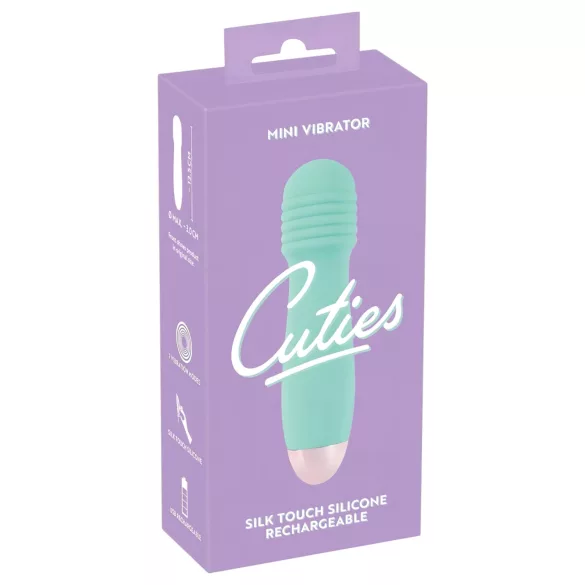 You2Toys - Cuties Mini Wand - akumulátorový mini masážní vibrátor (zelený)