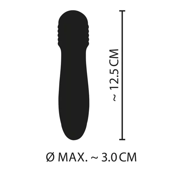 You2Toys - Cuties Mini Wand - akumulátorový mini masážní vibrátor (zelený)