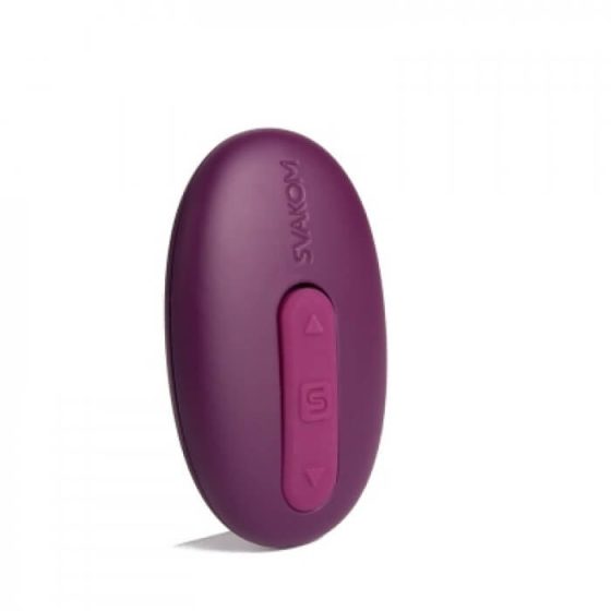 Svakom Elva - nabíjecí vibrační vajíčko na dálkové ovládání (fialové)