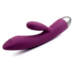   Svakom Trysta - vodotěsný vibrátor s ramínkem na klitoris a pohyblivými kuličkami (fialový)