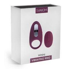 Svakom Winni - Cordless Radio Penis Ring (Viola)