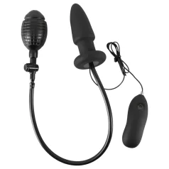   You2Toys - nafukovací anální vibrátor s roztažením - černý
