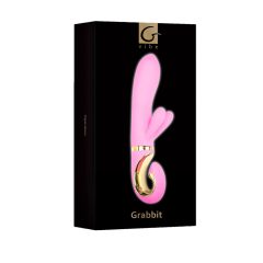   G-Vibe GRabbit - dobíjecí vibrátor s 3 motory pro bod G (růžový)