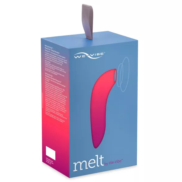 We-Vibe Melt - Aplikací ovládaný stimulátor klitorisu s tlakovými vlnami (korálový)