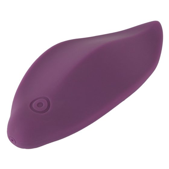 Smile Panty - cordless, radio, waterproof clitoral vibrator (purple)