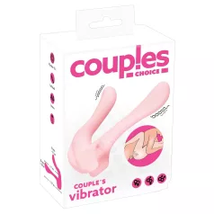 Couples Choice - párový vibrátor se 2 motory - růžový