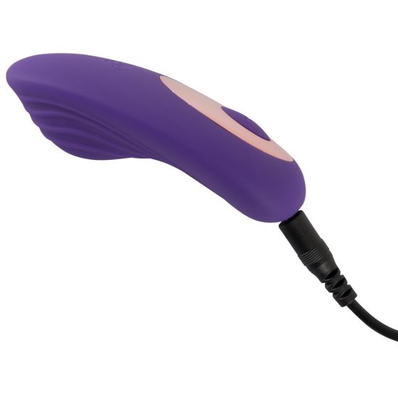 SMILE Panty - dobíjecí radiový vibrátor na klitoris (fialový)