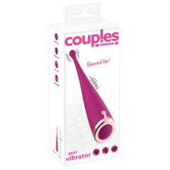   Couples Choice Spot Vibrator - nabíjecí vibrátor na klitoris (růžový)