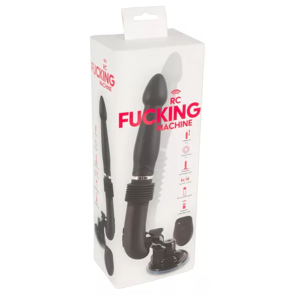 You2Toys - RC šukací stroj - akumulátorový vibrační pohon - černý