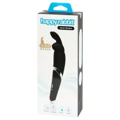 Happyrabbit - masážní vibrátor na baterii - černý