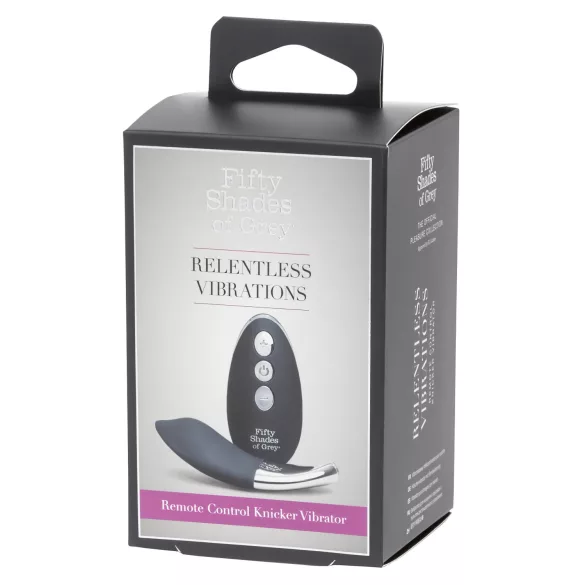 Fifty Shades of Grey - Relentless - vibrátor na klitoris - černý