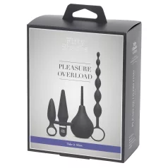 Fifty Shades of Grey - anální sada 4v1 - černá