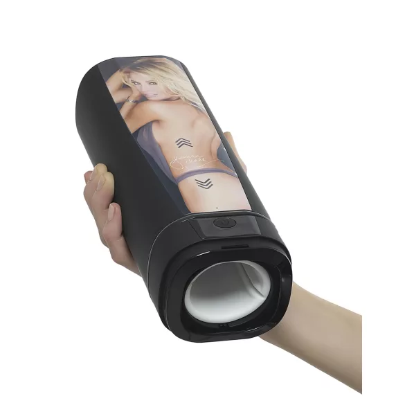 Kiiroo Onyx+ Jessica Drake - interaktivní masturbátor - černý