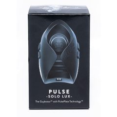   Hot Octopuss Pulse Solo Lux - nabíjecí masturbátor na dálkové ovládání (černý)