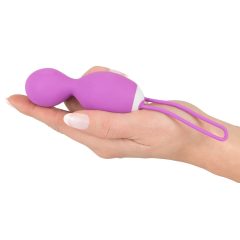  SMILE Rotating Love Ball - rádiem řízené rotující vibrační vajíčko na baterie (fialové)