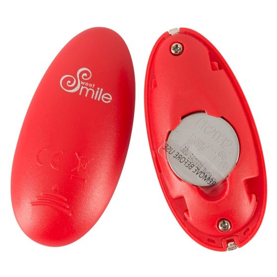 SMILE Love Ball - dobíjecí vibrační vajíčko (červené)