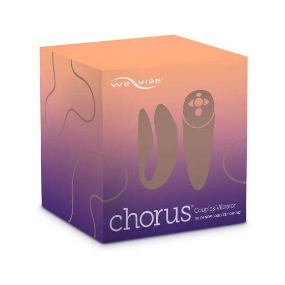 Chorus by We-Vibe - nabíjecí, smart vibrátor na bod G a klitoris (fialový)