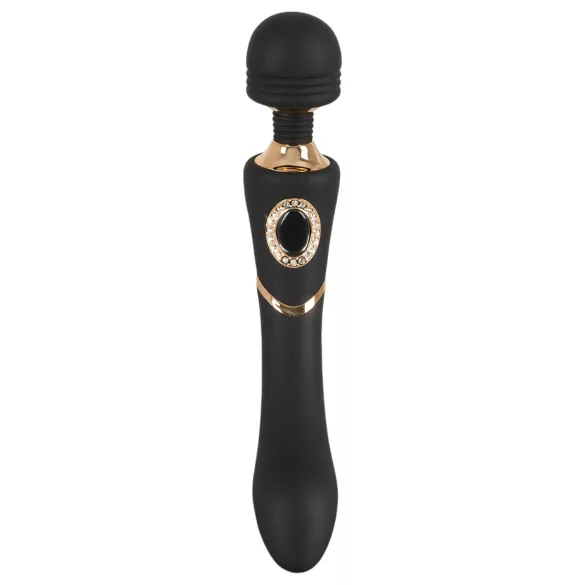 Cleopatra Wand - masážní vibrátor s akumulátorem - voděodolný - černý